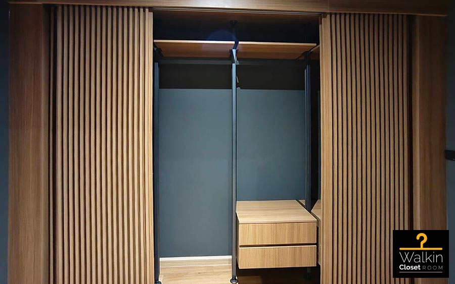 Walk in Closet - I Shape Melamine สี 5051-17